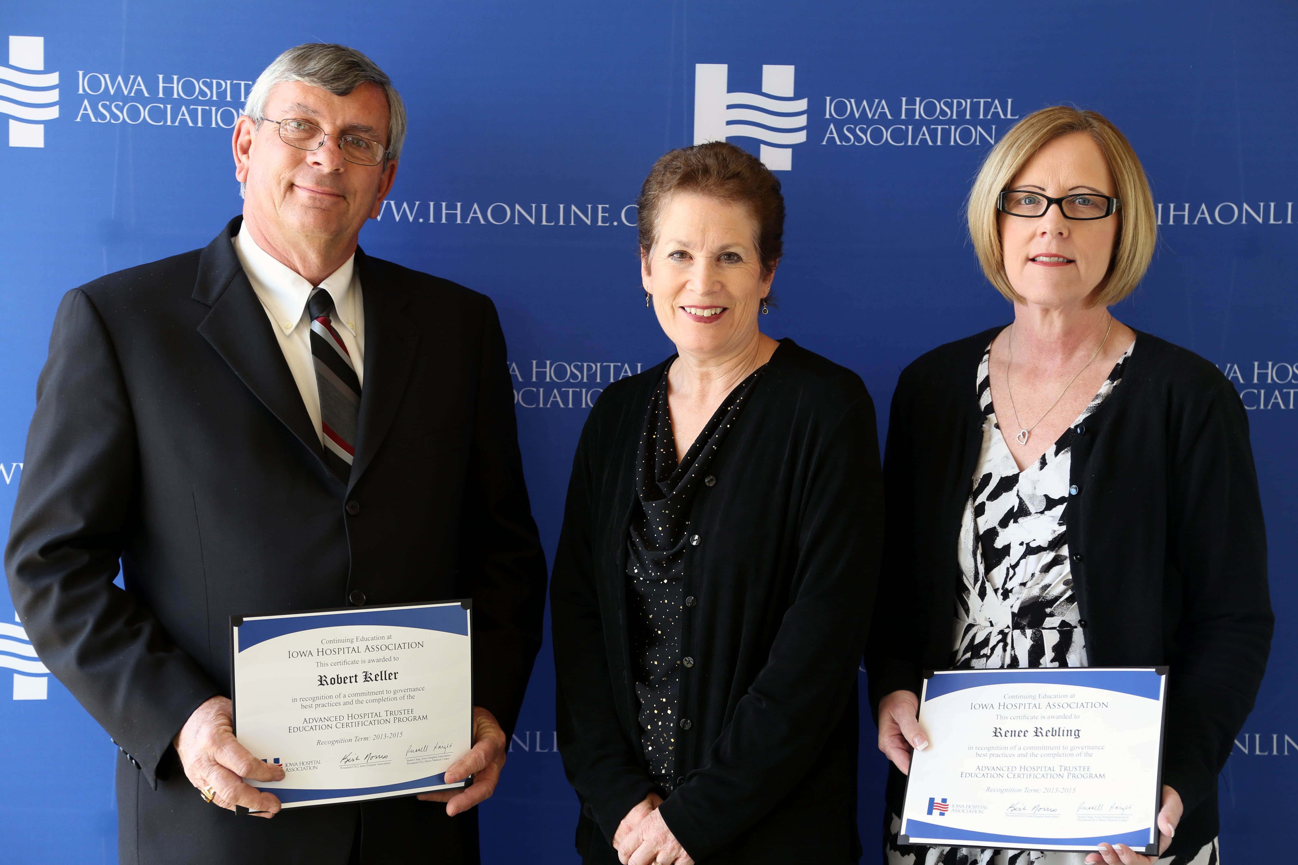 Awards Ceremony for IHA IHA Certificate Award
